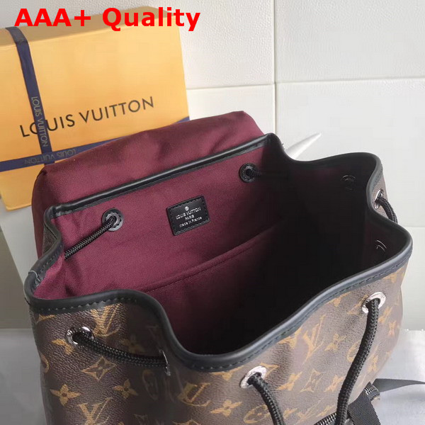 Louis Vuitton Zack Backpack Monogram Macassar M43422 Replica