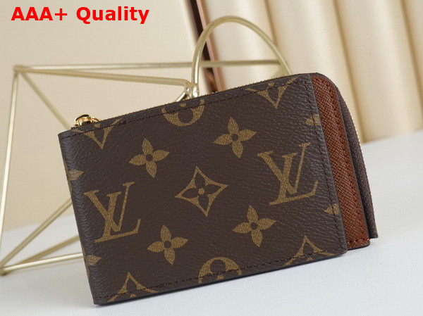 Louis Vuitton Zipped Card Holder in Monogram Canvas Replica