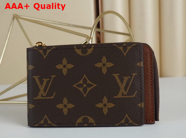 Louis Vuitton Zipped Card Holder in Monogram Canvas Replica