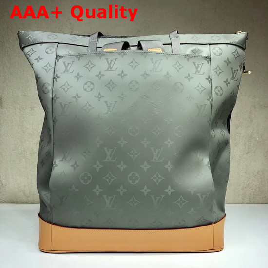 Louis Vuitton Zipped Tote Monogram Titanium Coated Canvas M43887 Replica