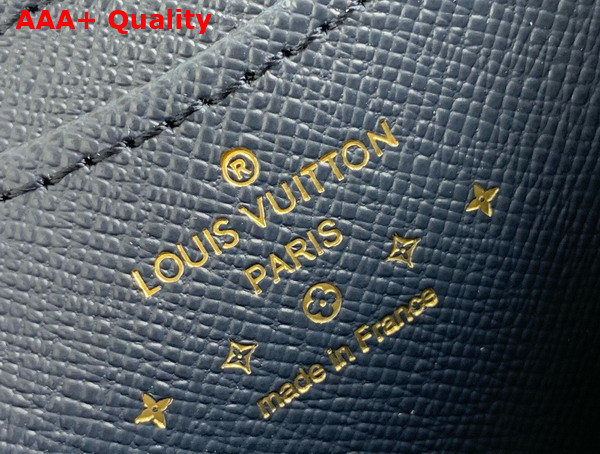 Louis Vuitton Zippy Coin Purse Denim Blue Monogram Denim M82957 Replica