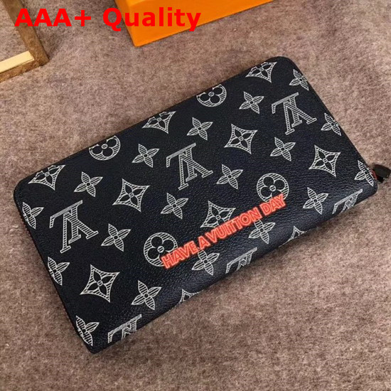 Louis Vuitton Zippy Organiser Monogram Upside Down Canvas Replica