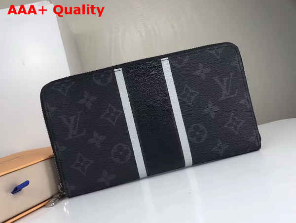 Louis Vuitton Zippy Organizer Monogram Eclipse Flash M64645 Replica
