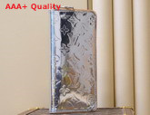 Louis Vuitton Zippy Vertical Wallet in Monogram Mirror Coated Canvas M80808 Replica