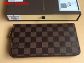 Louis Vuitton Zippy Wallet Damier Ebene Canvas N41661 Replica