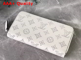 Louis Vuitton Zippy Wallet Ivory Mahina Perforated Calfskin Leather M61869 Replica