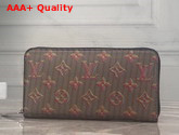 Louis Vuitton Zippy Wallet Monogram LV Pop Pink Replica