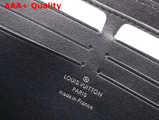 Louis Vuitton Zippy Wallet Noir Mahina Perforated Calfskin Leather M61867 Replica