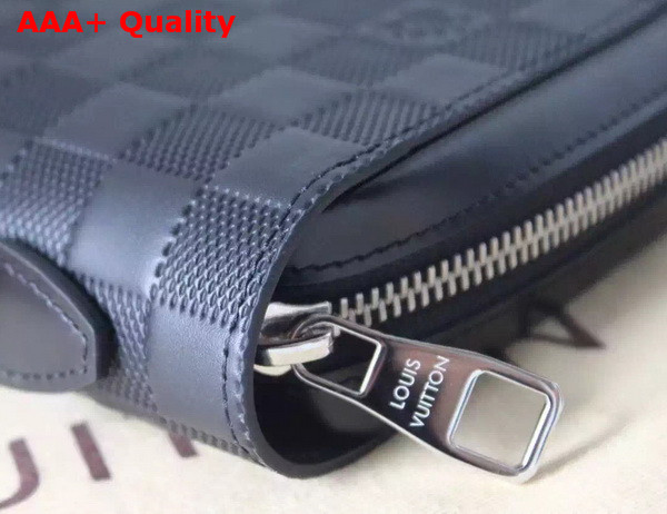 Louis Vuitton Zippy XL Wallet Damier Infini Leather Onyx N61254 Replica
