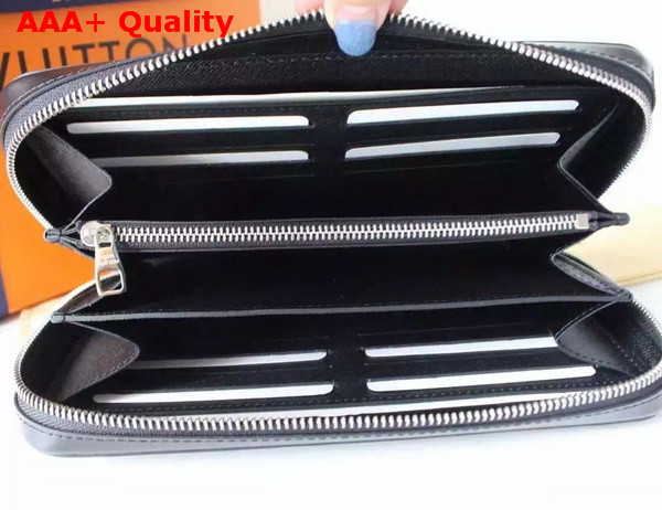 Louis Vuitton Zippy XL Wallet Epi Leather Black Replica