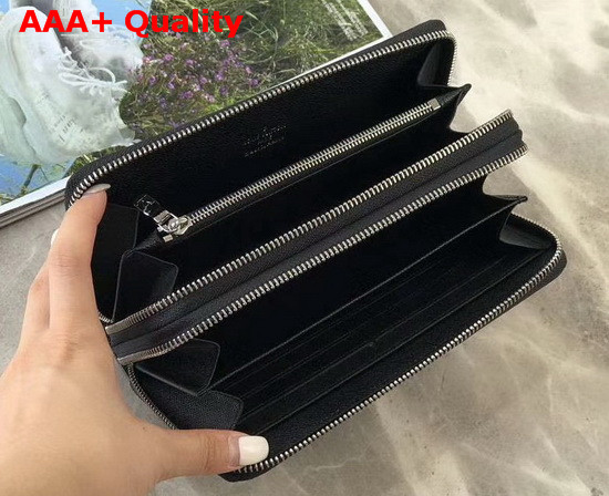 Louis Vuitton Zippy XL Wallet in Damier Graphite Canvas Replica