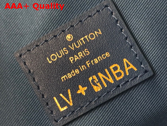 Louis Vuitton and NBA Backpack in Monogram Canvas and White Calf Leather Trim Replica