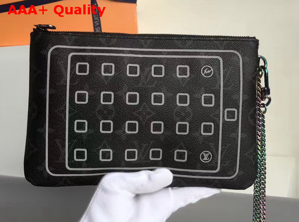 Louis Vuitton ipad Pouch Monogram Eclipse Flash M64449 Replica