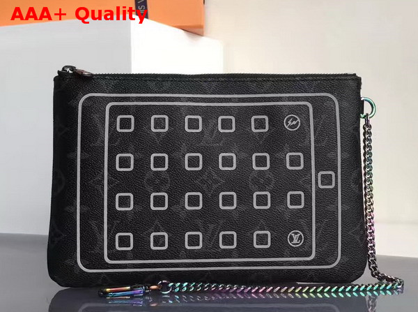 Louis Vuitton ipad Pouch Monogram Eclipse Flash M64449 Replica