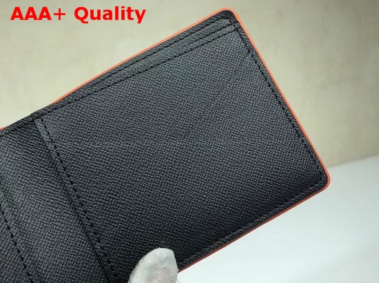 Louis Vuittonhhi Multiple Wallet Damier Graphite Coated Canvas Replica