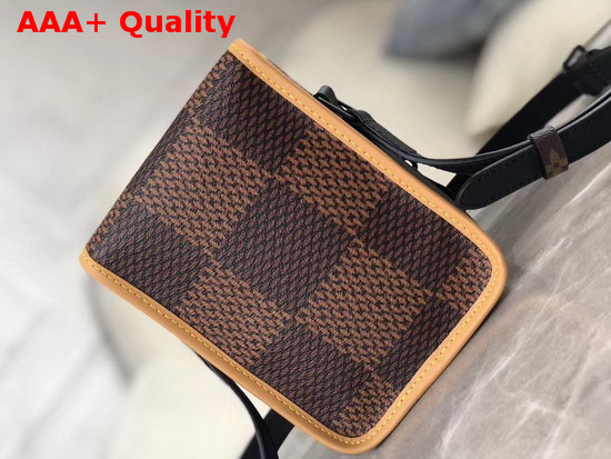 Virgil Abloh and Nigo Debut Louis Vuitton Camera Bag Giant Damier Ebene Canvas and Monogram Canvas Replica