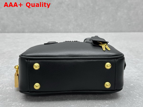 Miu Miu Arcadie Leather Bag in Black 5BB123 Replica