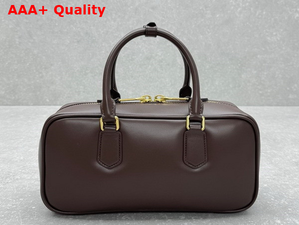 Miu Miu Arcadie Leather Bag in Briarwood 5BB148 Replica