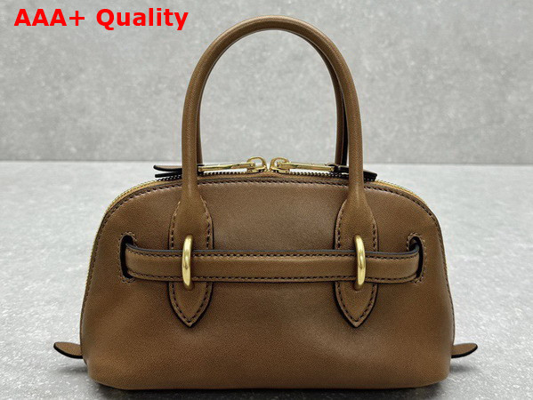 Miu Miu Aventure Mini Nappa Leather Bag in Oak 5BP090 Replica