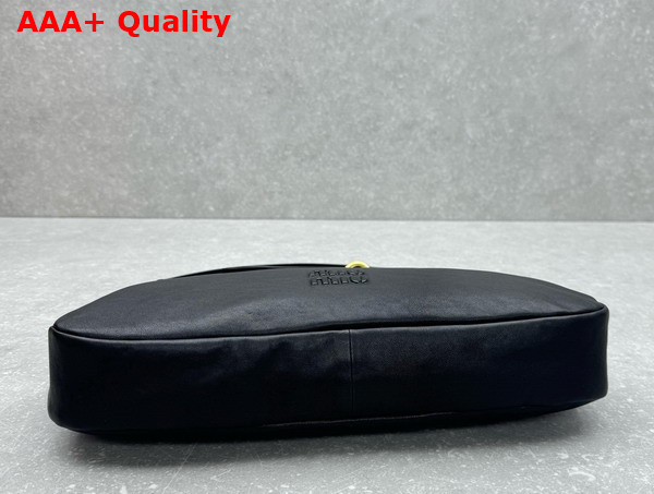 Miu Miu Aventure Nappa Leather Bag in Black 5BC181 Replica