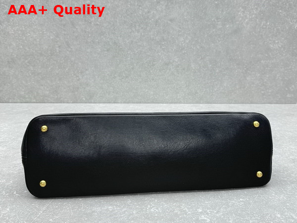 Miu Miu Aventure Nappa Leather Bag in Black 5BG310 Replica