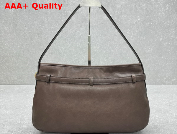 Miu Miu Aventure Nappa Leather Bag in Briarwood 5BC181 Replica