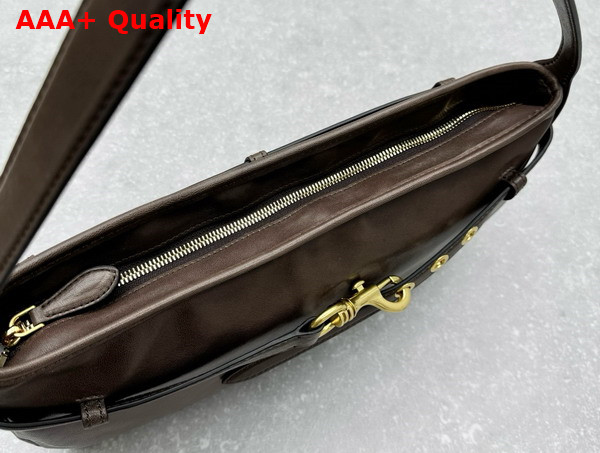 Miu Miu Aventure Nappa Leather Bag in Briarwood 5BC181 Replica