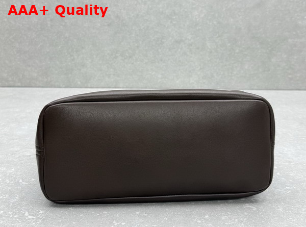 Miu Miu Aventure Nappa Leather Bucket Bag in Briarwood 5BE101 Replica