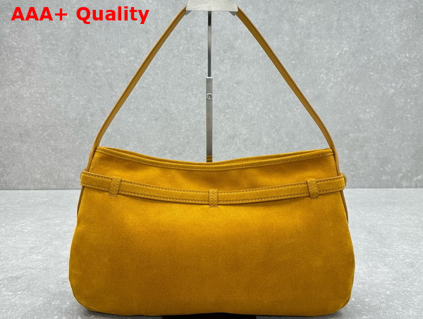 Miu Miu Aventure Suede Bag in Whiskey 5BC181 Replica