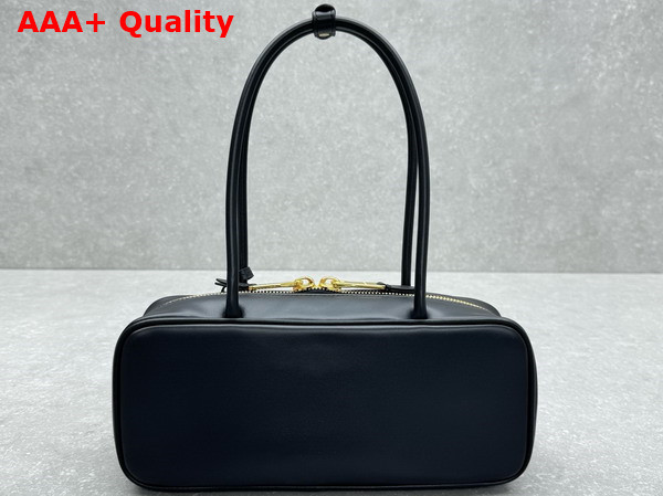 Miu Miu Beau Leather Bag in Black 5BB173 Replica