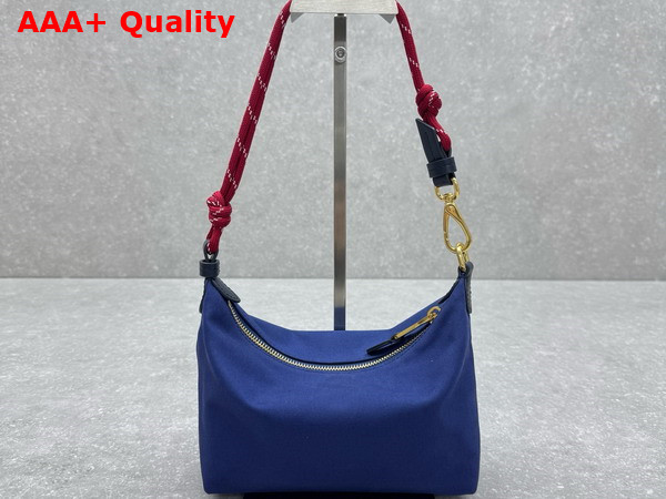 Miu Miu Gabardine Pouch Indigo Amaranth 5NE841 Replica