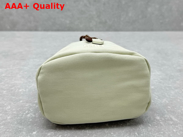 Miu Miu Gabardine Pouch in Plaster White and Chalk White 5NR038 Replica