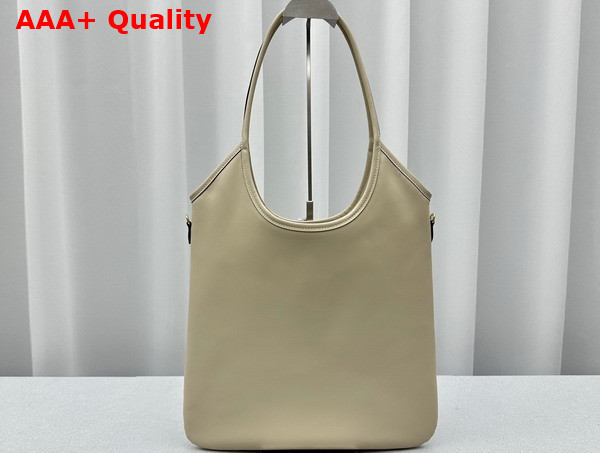 Miu Miu IVY Leather Bag in Beige 5BG231 Replica