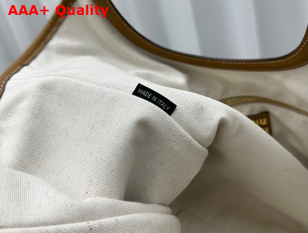 Miu Miu IVY Leather Bag in Caramel 5BG276 Replica