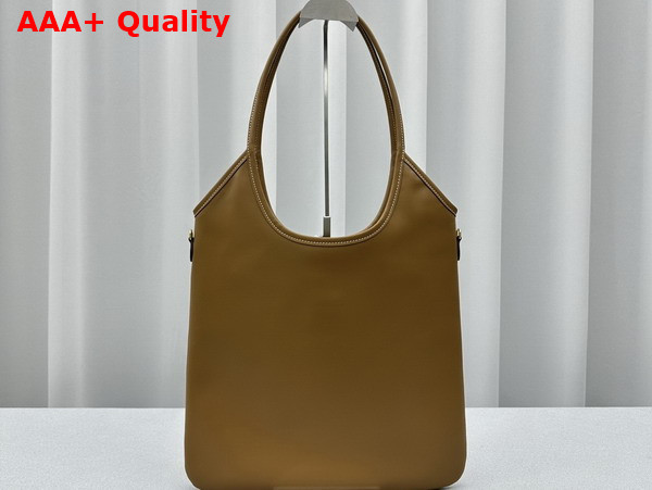 Miu Miu Ivy Leather Bag in Cognac 5BG231 Replica