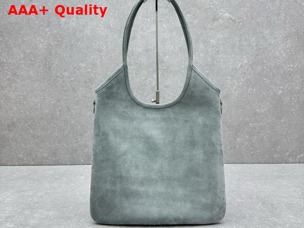 Miu Miu Ivy Suede Bag in Powder Blue 5BG231 Replica