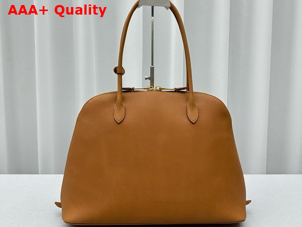 Miu Miu Leather Bag in Cognac 5BA289 Replica