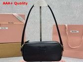 Miu Miu Leather Pouch in Black 5NE024 Replica