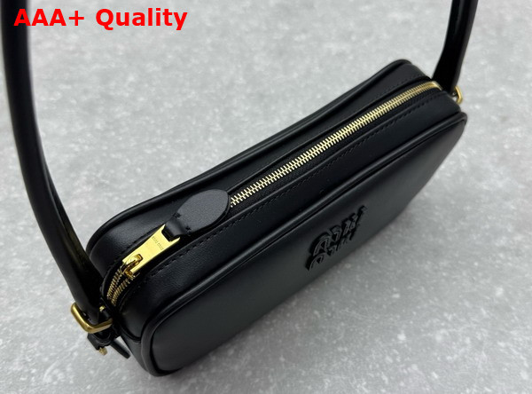 Miu Miu Leather Pouch in Black 5NE024 Replica