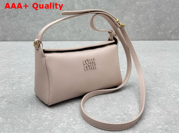 Miu Miu Leather Pouch in Water Lily and Olive Green 5NF462 Replica