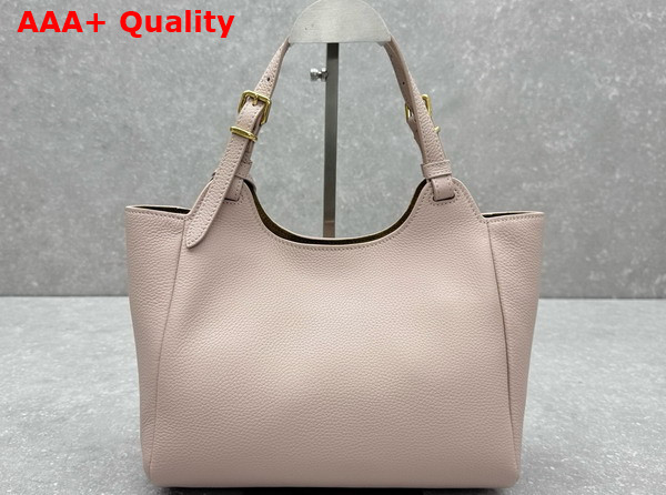 Miu Miu Leather Tote Bag in Water Lily Grained Leather Replica