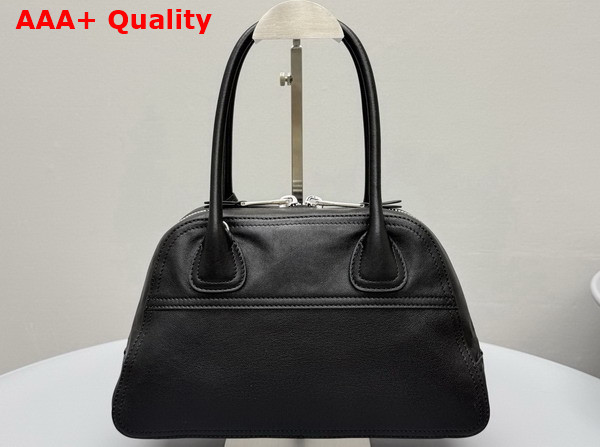 Miu Miu Mini Vivant Nappa Leather Bag in Black 5BB200 Replica