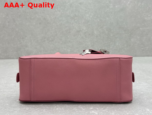 Miu Miu Mini Vivant Nappa Leather Bag in Pink 5BB200 Replica