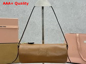 Miu Miu Nappa Leather Pouch in Oak 5NE851 Replica