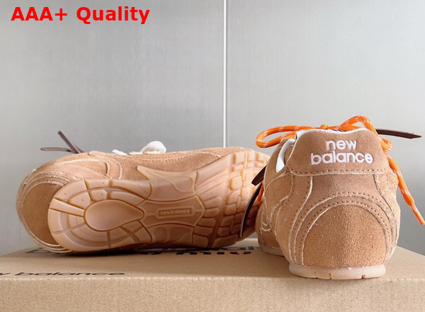 Miu Miu New Balance X Miu Miu 530 SL Suede Sneakers in Chestnut Replica