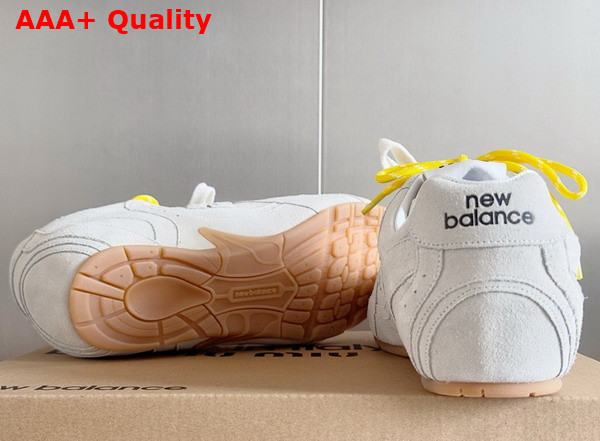 Miu Miu New Balance X Miu Miu 530 SL Suede Sneakers in White Replica