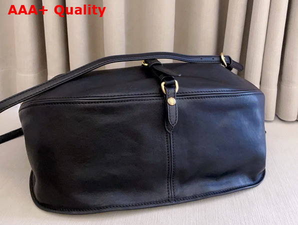 Miu Miu Rendez Vous Leather Bag in Black 5BC219 Replica