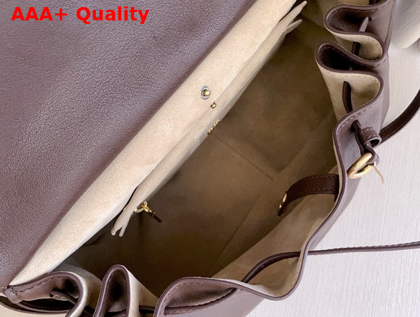 Miu Miu Rendez Vous Leather Bag in Briarwood 5BC219 Replica