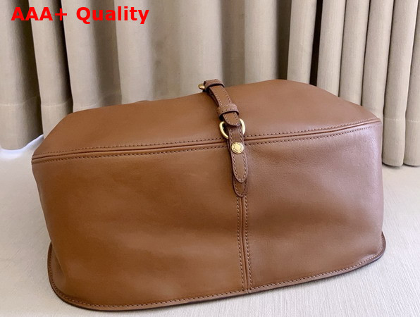 Miu Miu Rendez Vous Leather Bag in Oak 5BC219 Replica