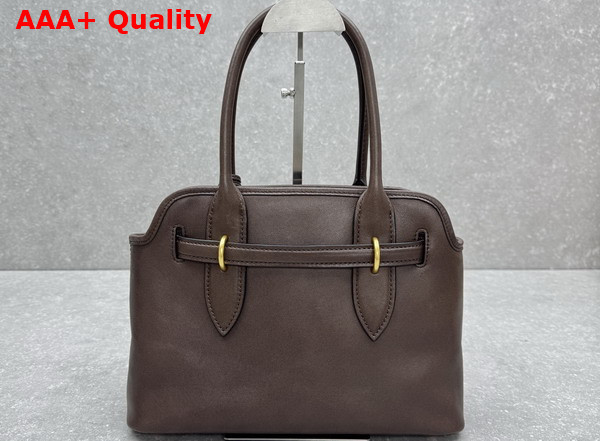 Miu Miu Small Aventure Nappa Leather Bag in Briarwood 5BA292 Replica